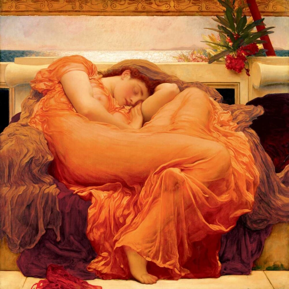 Flaming June Poster Print by Frederic Leighton # FL2151