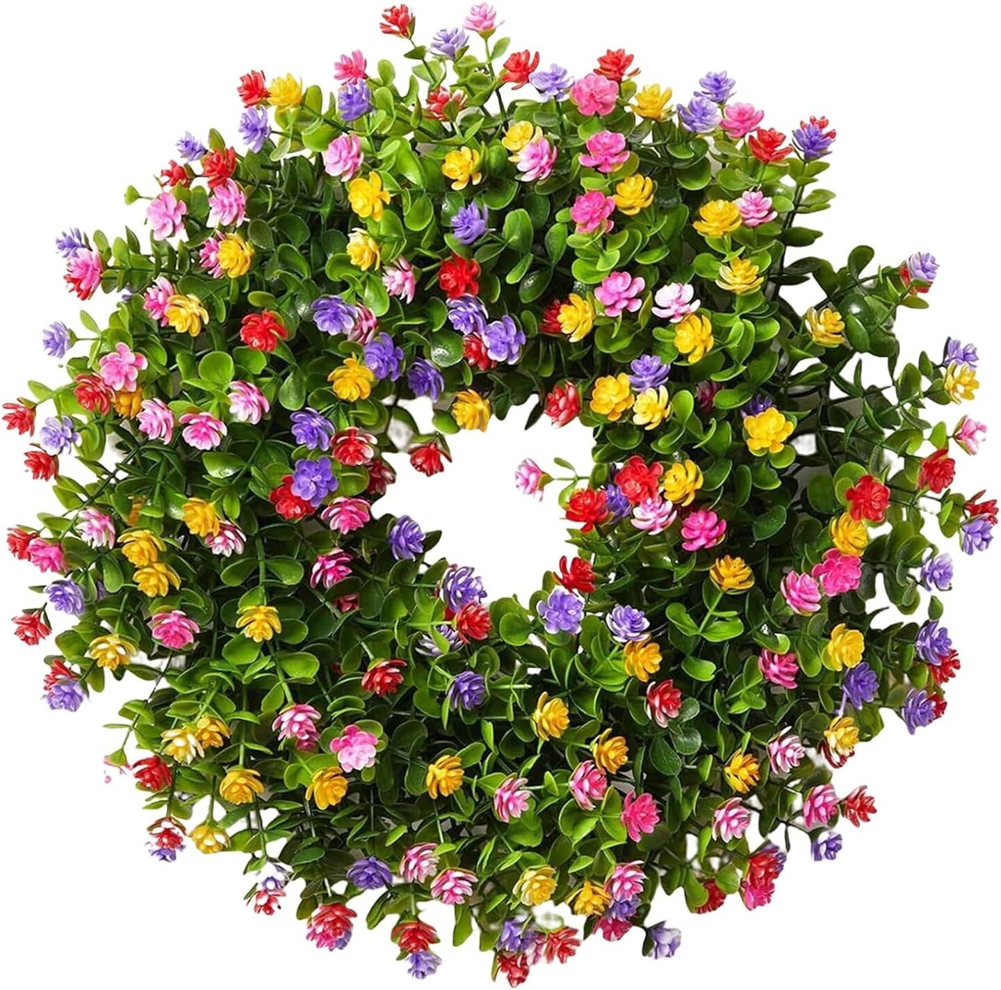 18 Inches Spring Wreath for Front Door