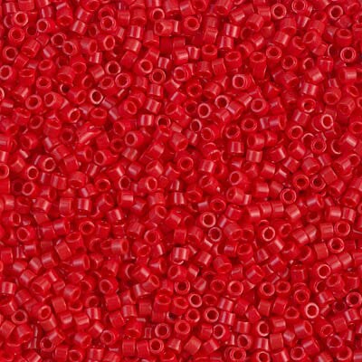 Miyuki Delica Bead 11/0 - DB0723 - Opaque Red