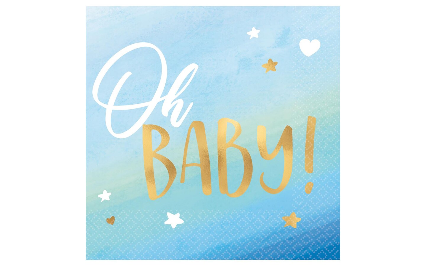 Amscan Beverage Napkin Oh Baby Boy