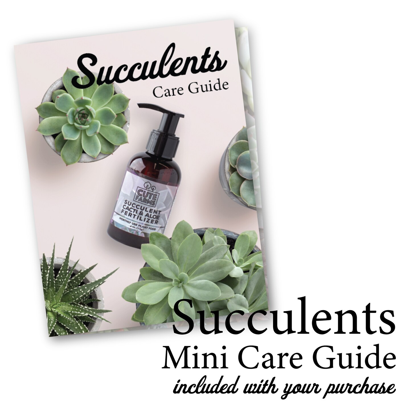 good fertilizer for succulents Gardenera Professional Succulent Spray Fertilizer Mist for Home Garden main image 1