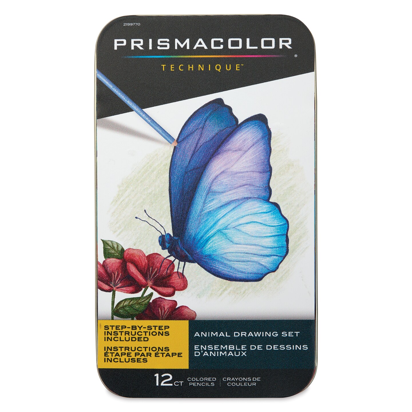 Prismacolor Technique Animal Drawing Set - Butterfly Technique Kit