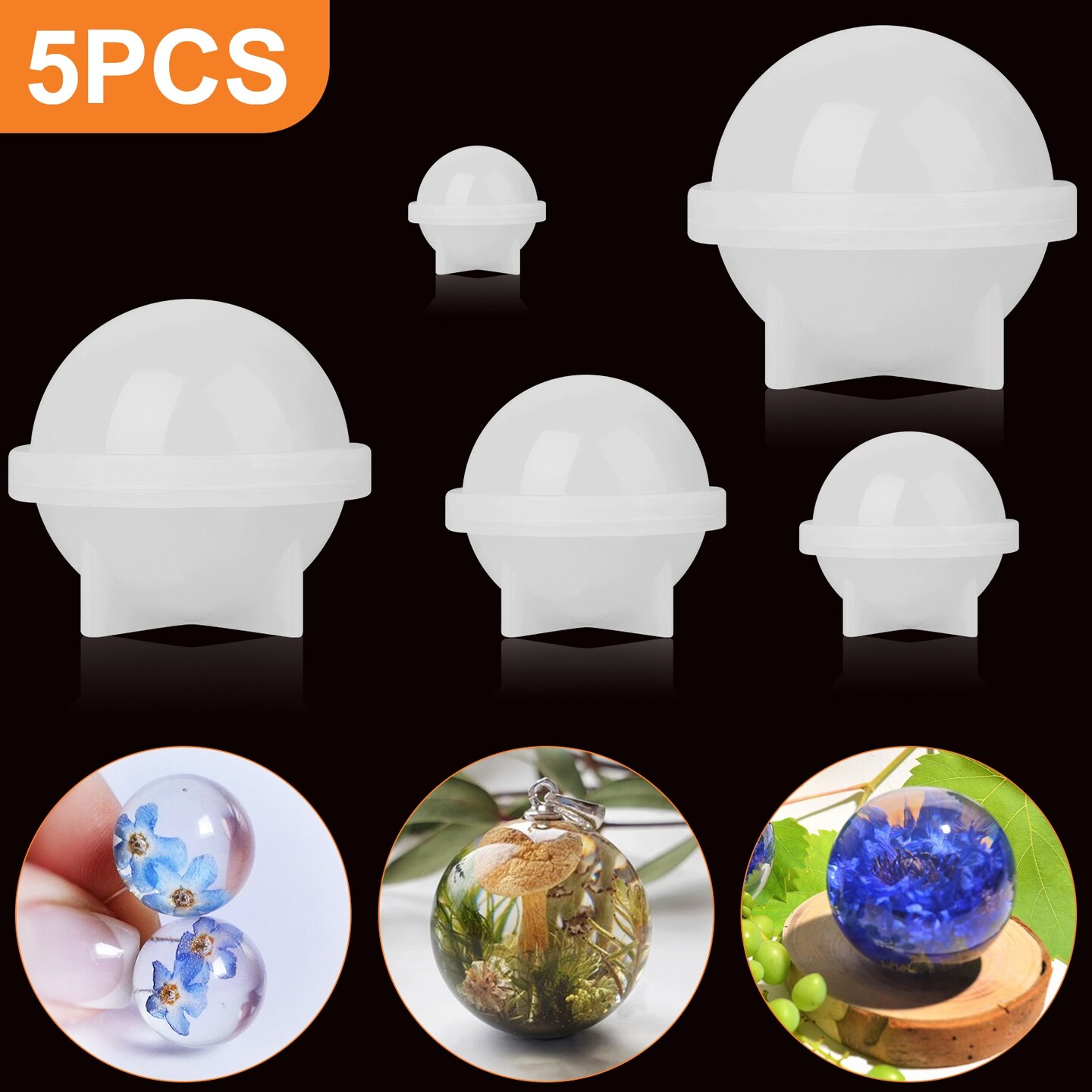 Alphabet Letter Number Silicone Mold DIY Jewelry Making Epoxy Resin Crafts Mould