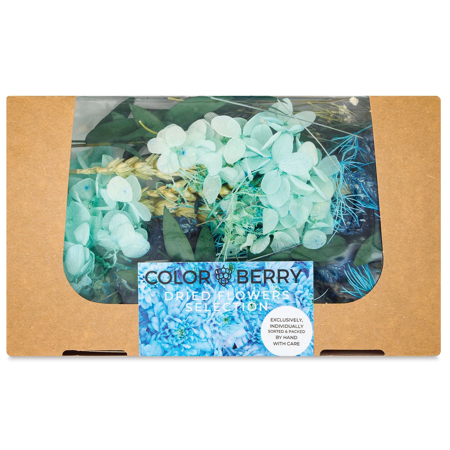 Colorberry Dried Flower Collection Resin Additives - Blue and Green, 50 g