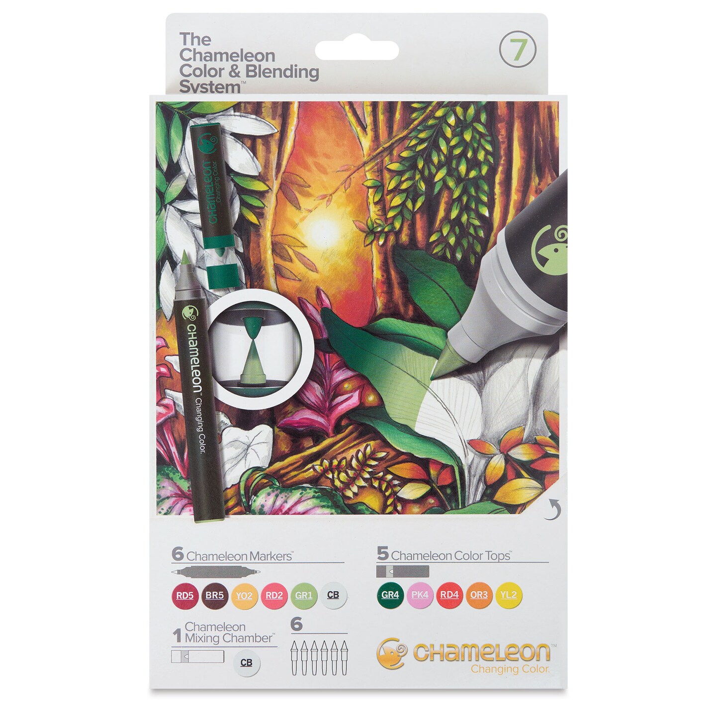 Chameleon Colour Blending System Pens Set - Set 7