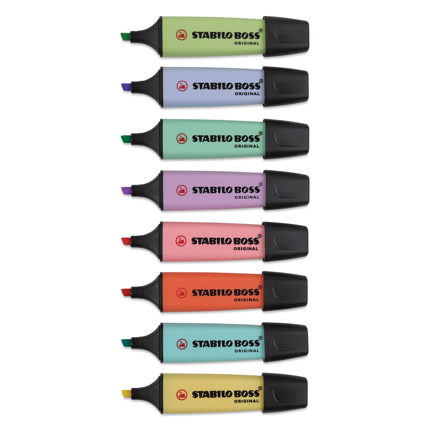 Stabilo Boss Original Highlighters - Pastel, Set of 8