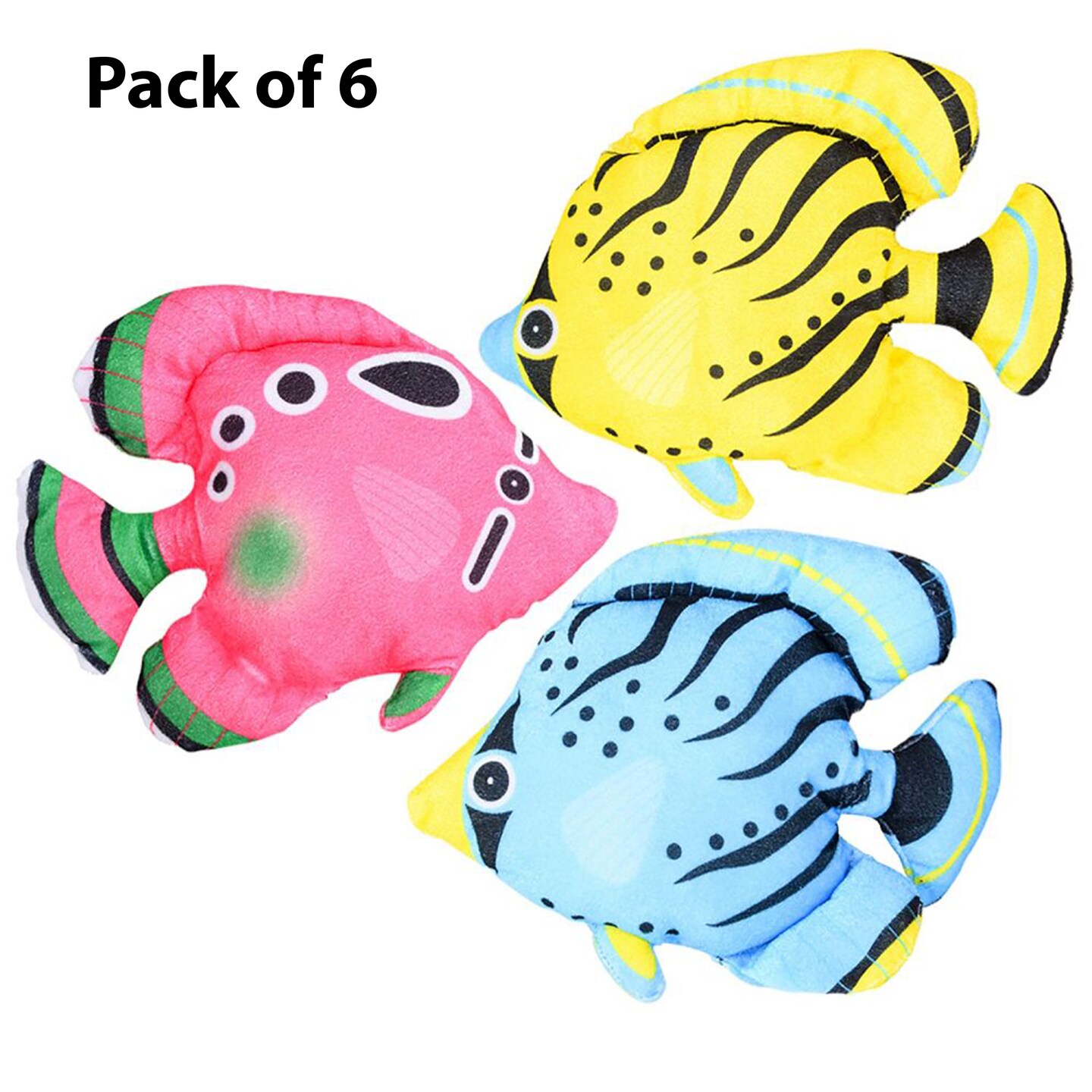 Plush Tropical Fish | 10 Inch Assorted Colors | Raheev&#xAE;