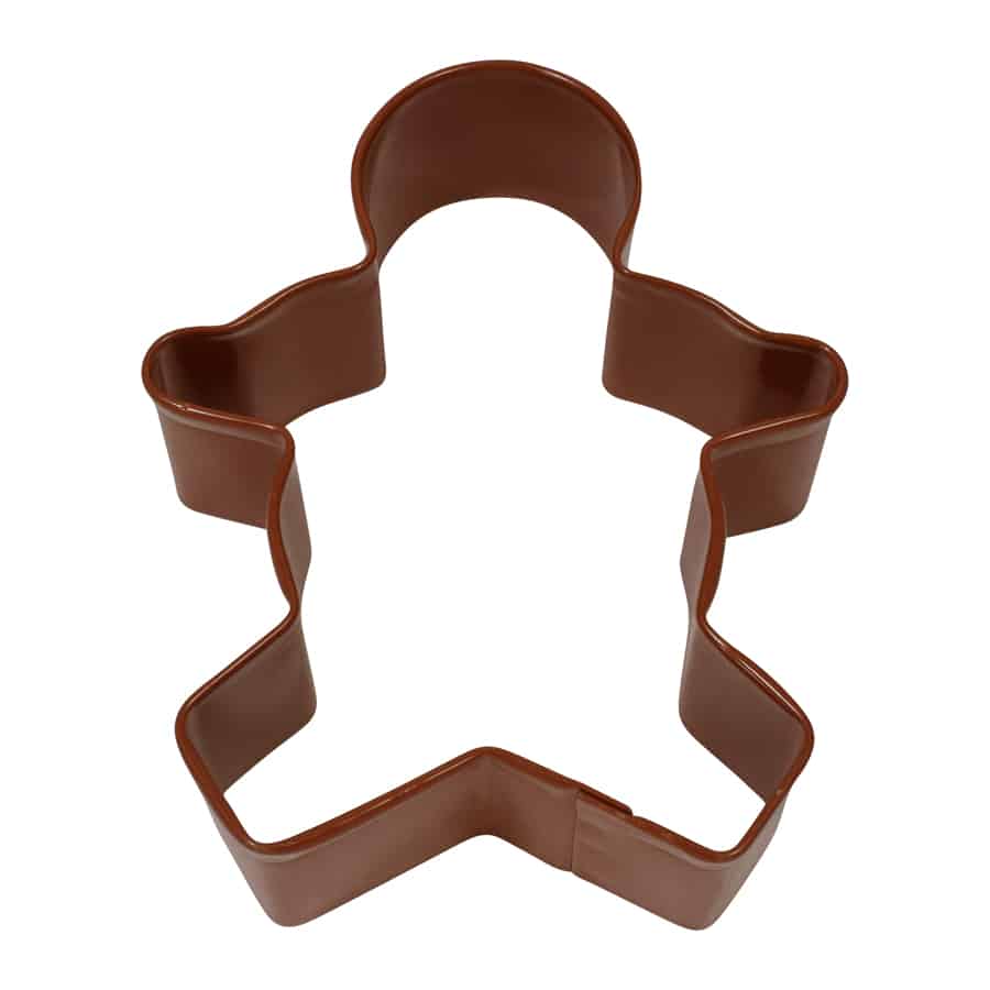 Gingerbread Boy Cookie Cutter (Brown, 3.75&#x22;)