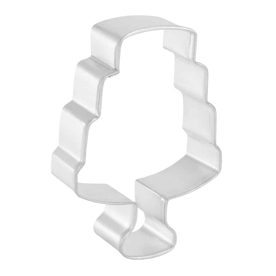 Wedding Cake Cookie Cutter 4&#x22; Carded