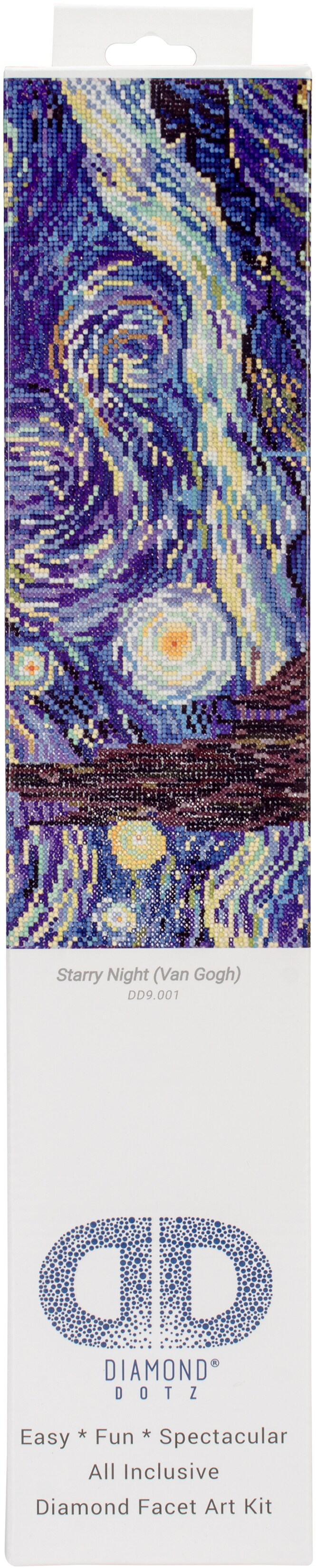 Diamond Dotz Diamond Art Kit 10.6x14.6-starry Night (van Gogh) : Target