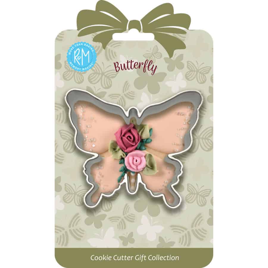 Butterfly Cookie Cutter 3.25&#x22; Carded