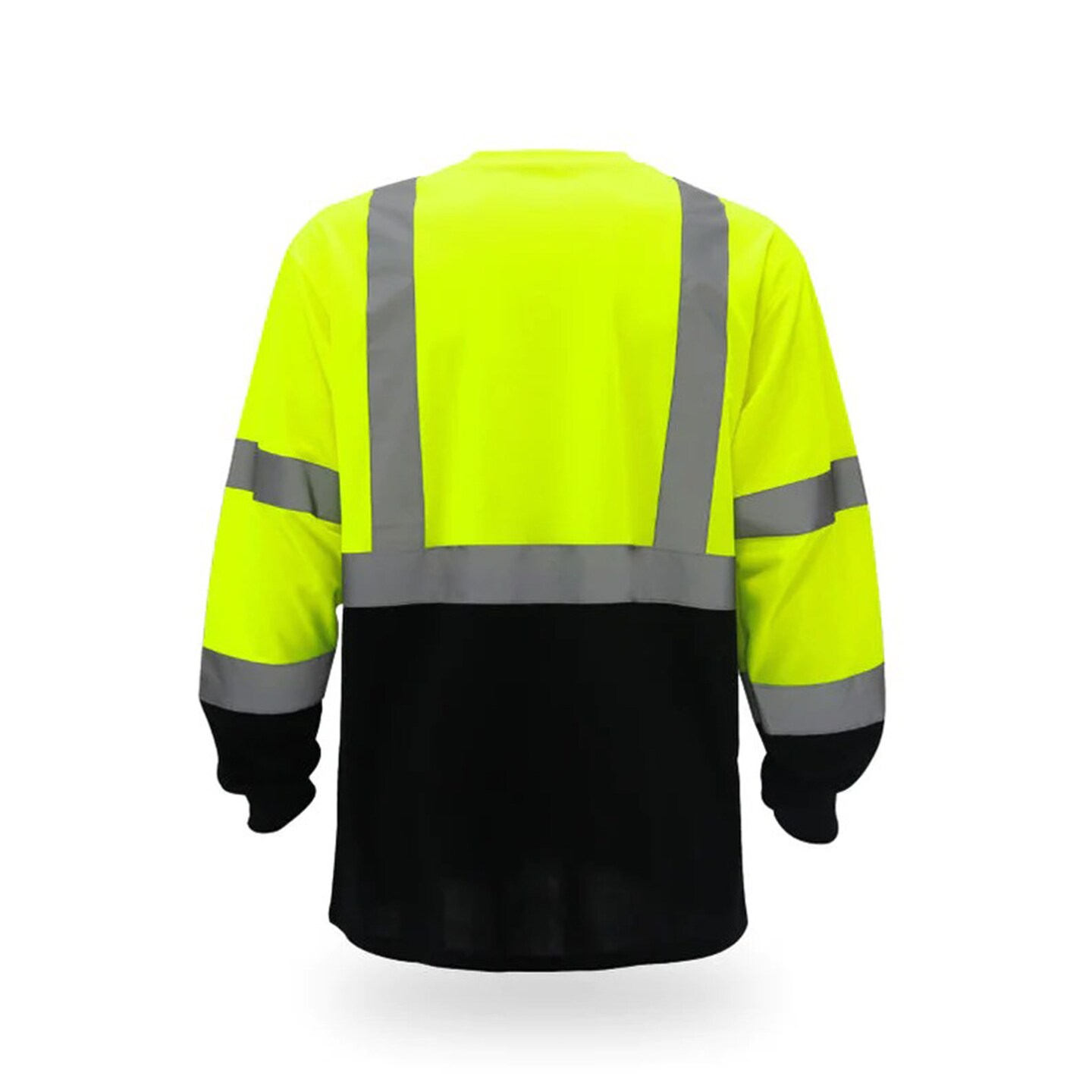 High Visibility Contrast Long Sleeve Safety T-shirt | RADYAN&#xAE;