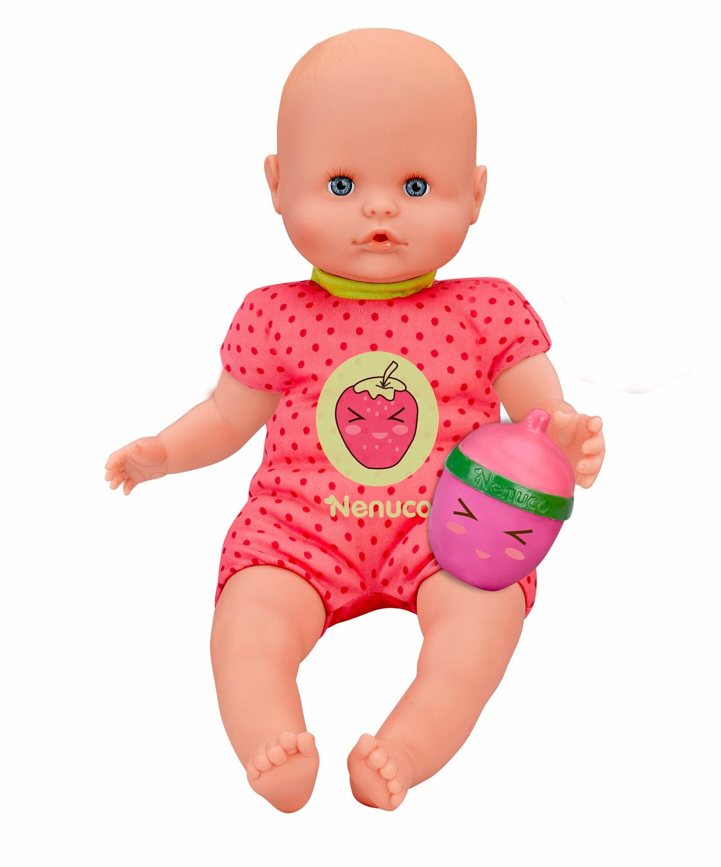 Nenuco Soft Baby Doll with Rattle Bottle