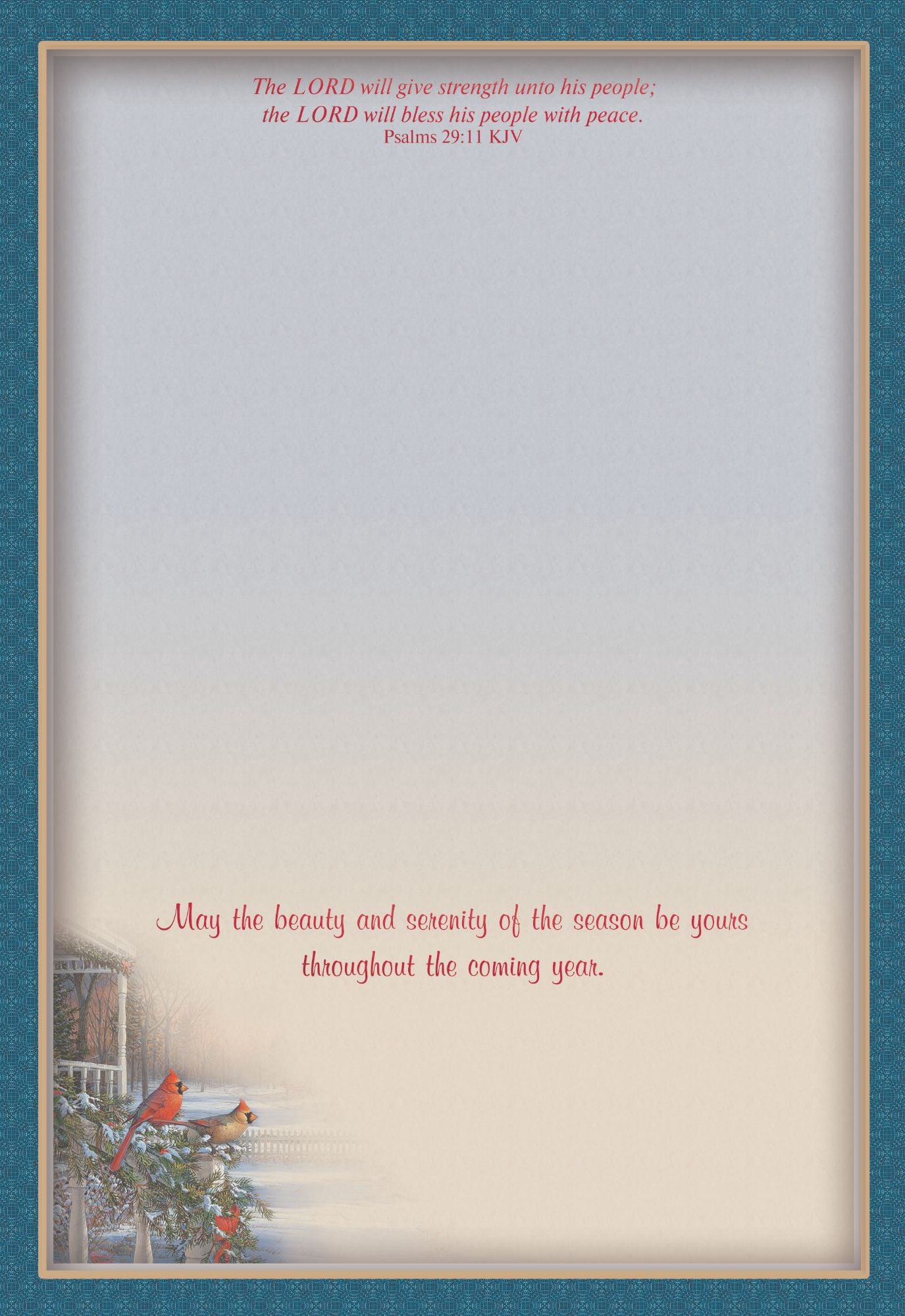 Boxed Christmas Cards - Christmas Memories, KJV 12 Cards and Envelopes