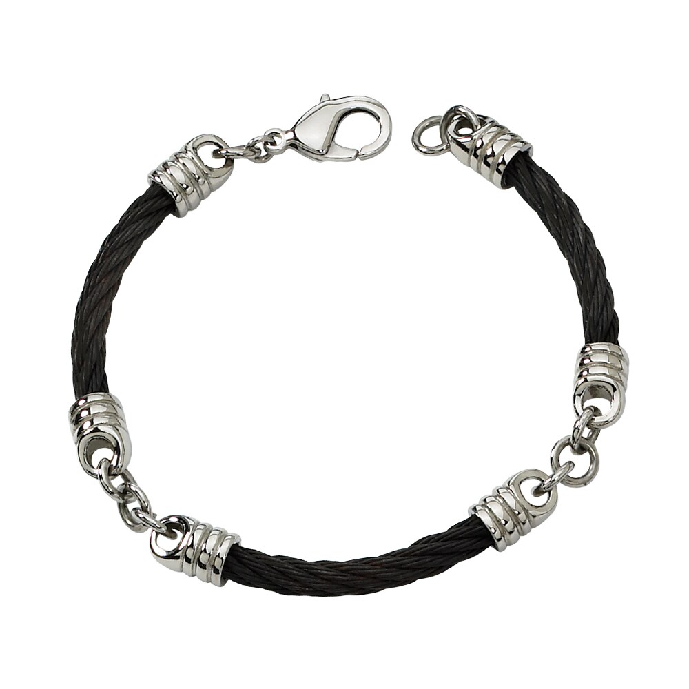 Men's 9 inch hot sale stainless steel bracelets