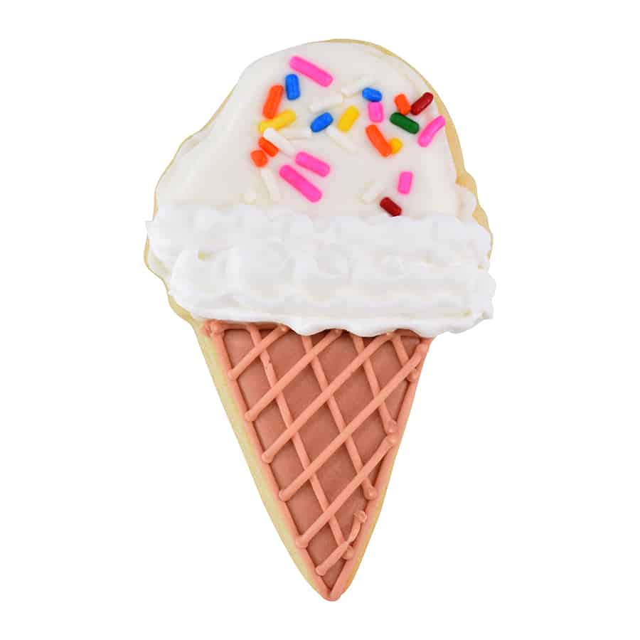 Ice Cream Cone Cookie Cutter (4&#x22;)