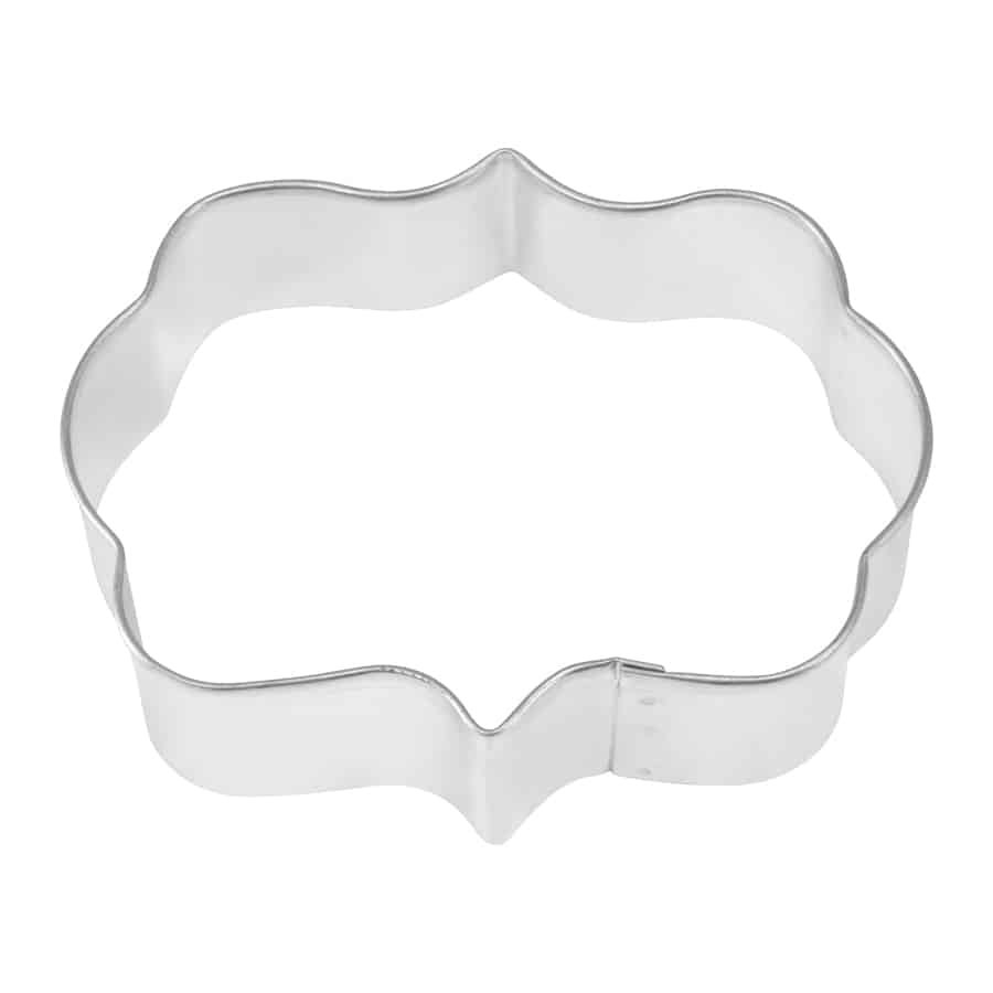 Plaque Cookie Cutter 3.5&#x22; Carded