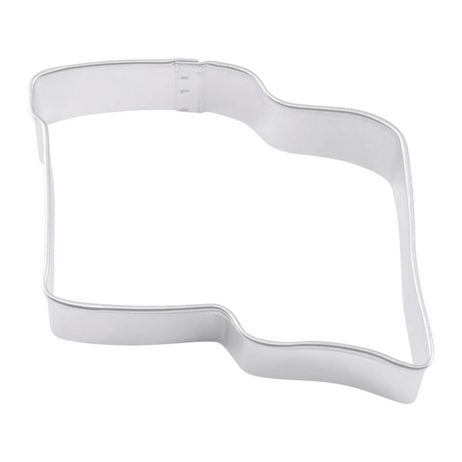 Waving Flag Cookie Cutter 3&#x22; Carded