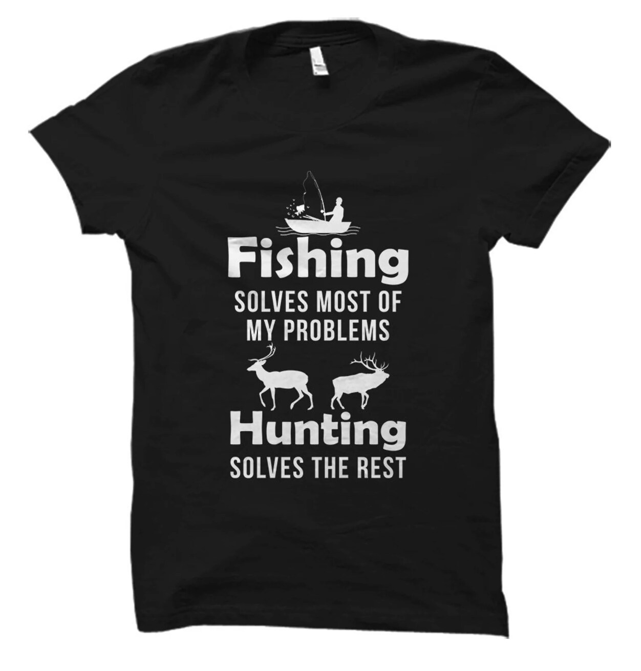 Fishing and Hunting Shirt, Hunting Gift, Fishing Gift, Fishing Shirt,  Outdoor Lover Shirt, Outdoor Shirt, Outdoor Gift, Fisherman