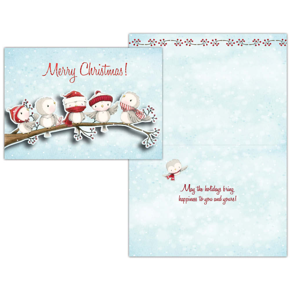 Special Finish Boxed Christmas Cards - A Place to Gather 15 Cards &#x26; Envelopes