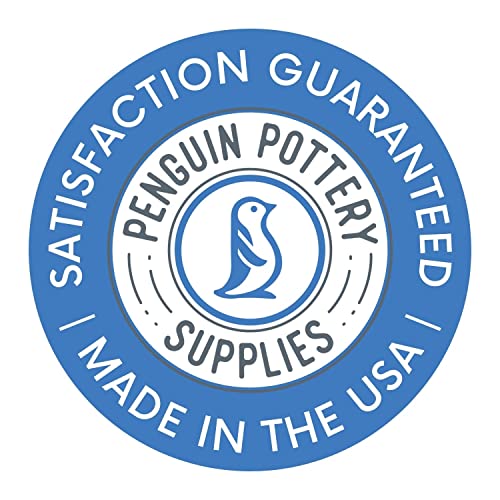 Penguin Pottery - Opaque Series - Periwinkle Blue - Mid Fire Glaze, High Fire Glaze, Cone 5-6 for Mid Fire Clay, High Fire Clay - Ceramic Glaze Pottery (1 Pint | 16 oz | 473 ml)