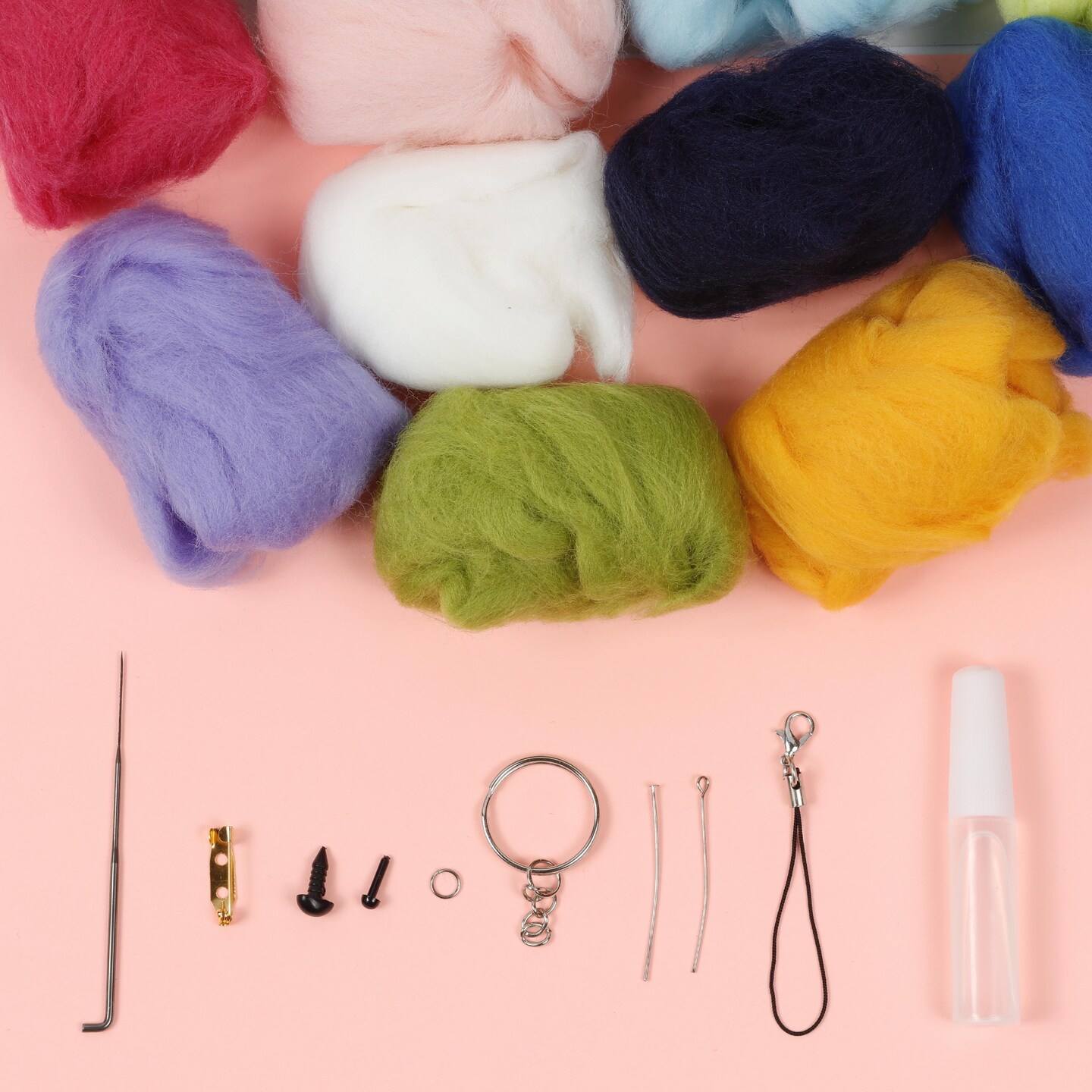 Diy Craft Kits Adults, Wool Felting Supplies, Wool Craft Kit