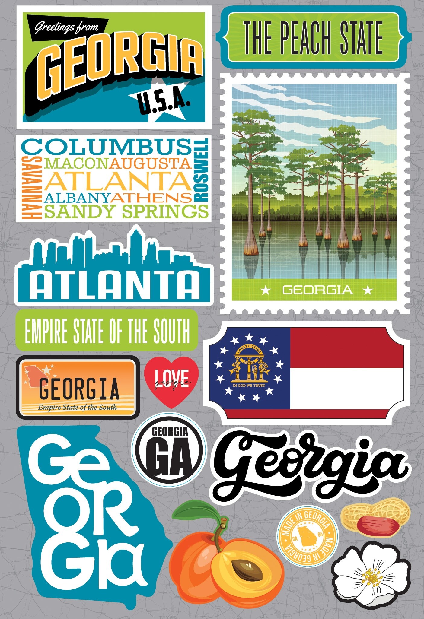 Reminisce Jet Setters 3.0 Dimensional Stickers | Michaels