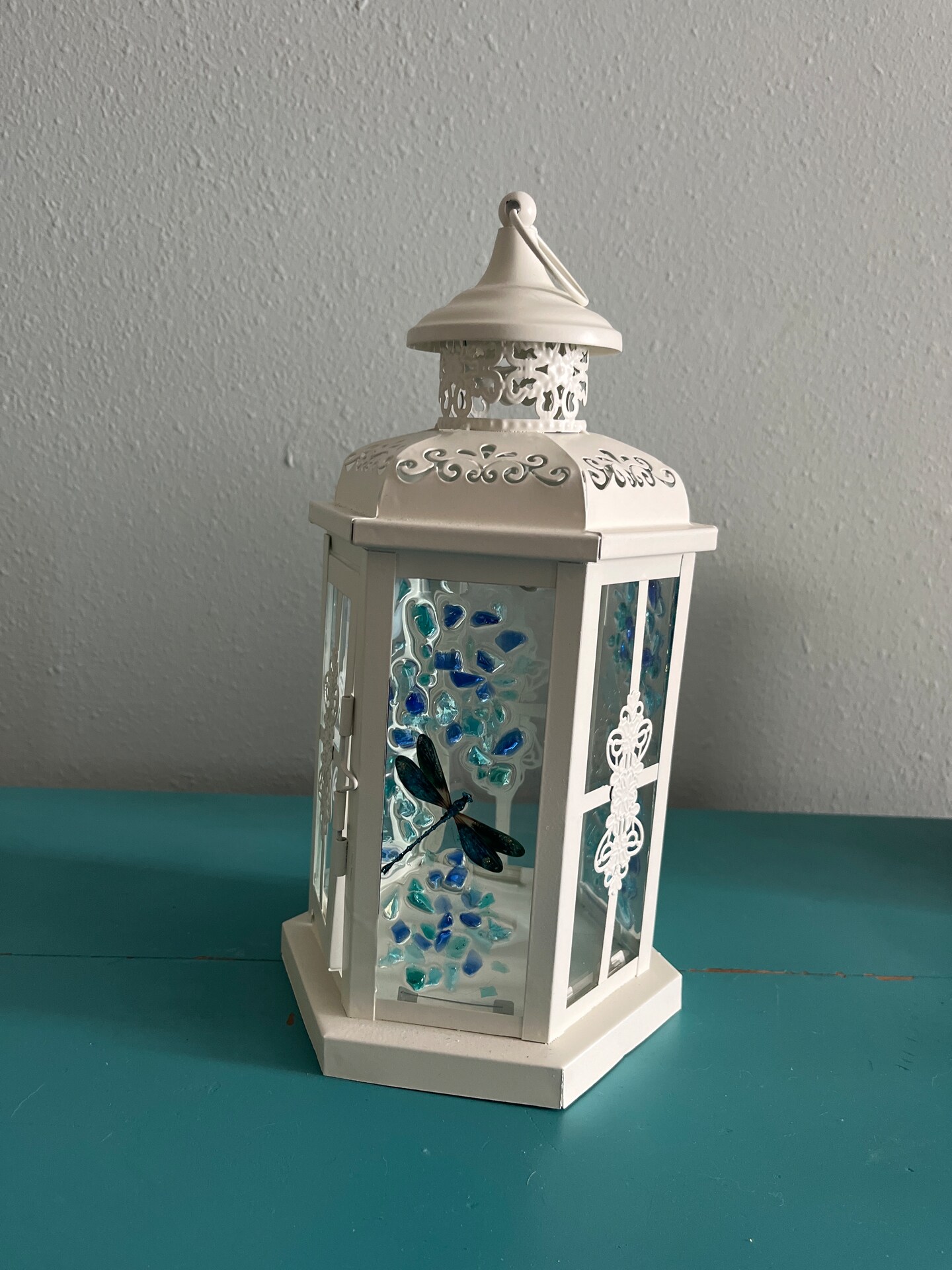 Dragonfly Lantern, Lantern with Dragonflies, Dragonfly decor, Dragonfly  Light | MakerPlace by Michaels, image size:810x1080