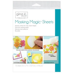 Gina K. Masking Magic Sheets 12 pk