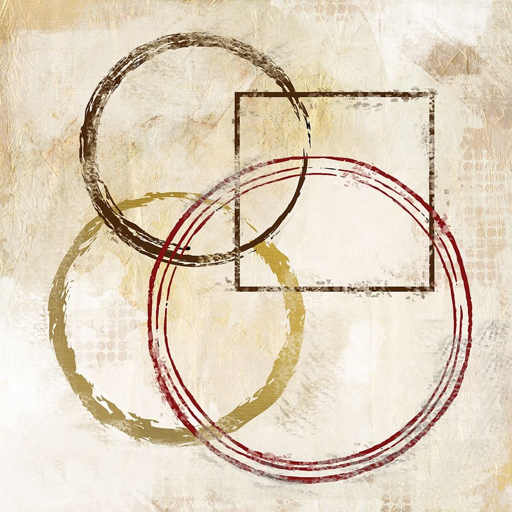 Circles and Squares 2 Poster Print by Kimberly Allen - Item # VARPDXKASQ1071B