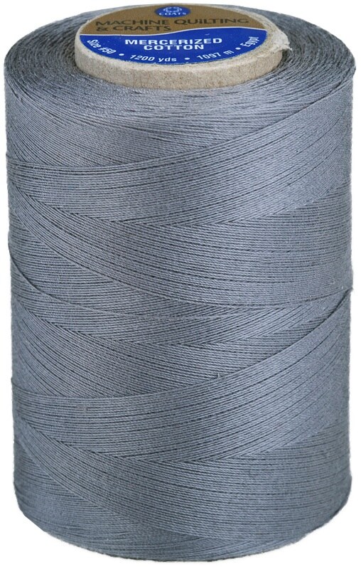 Coats Cotton Machine Quilting Solid Thread 1200ydSlate Michaels