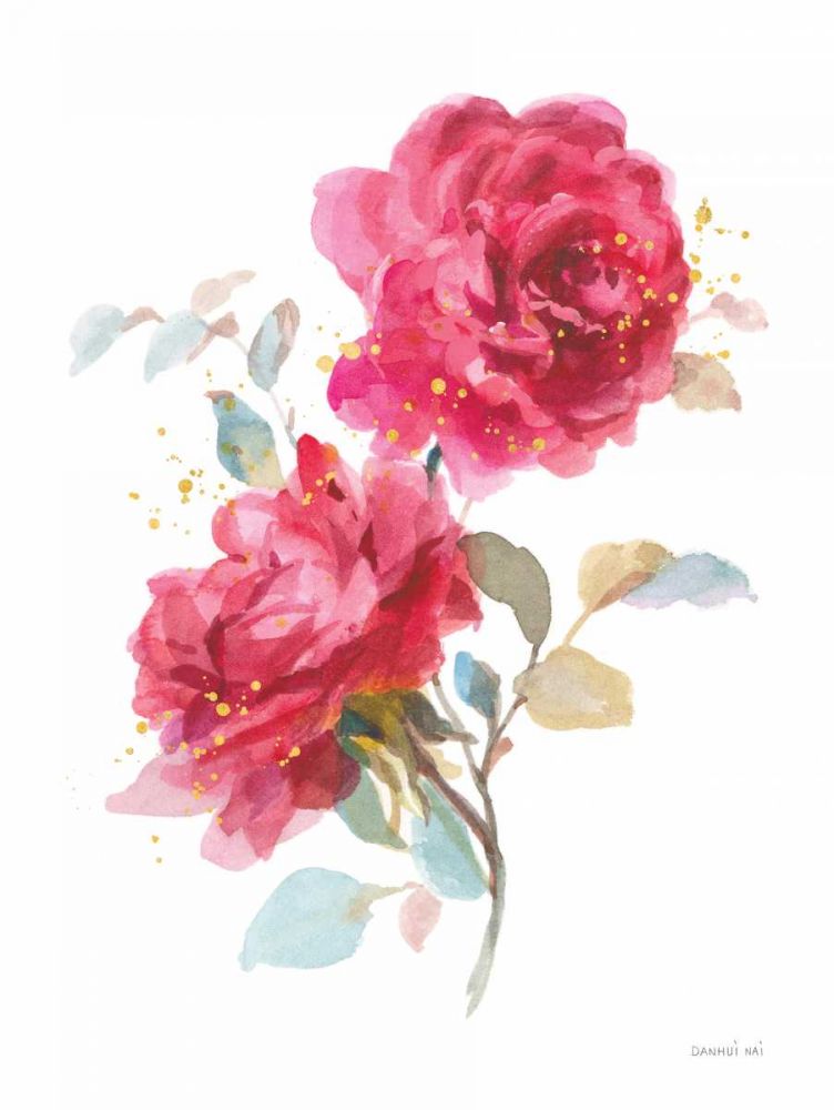 Bold Roses II by Danhui Nai - Item # VARPDX68081