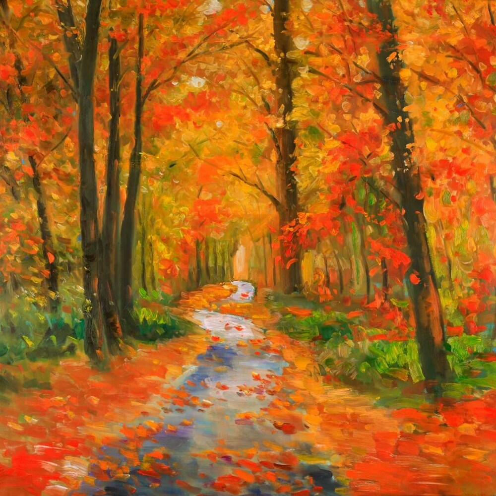 Autumn Trail Poster Print by Atelier B Art Studio - Item # VARPDXBEGLAN106
