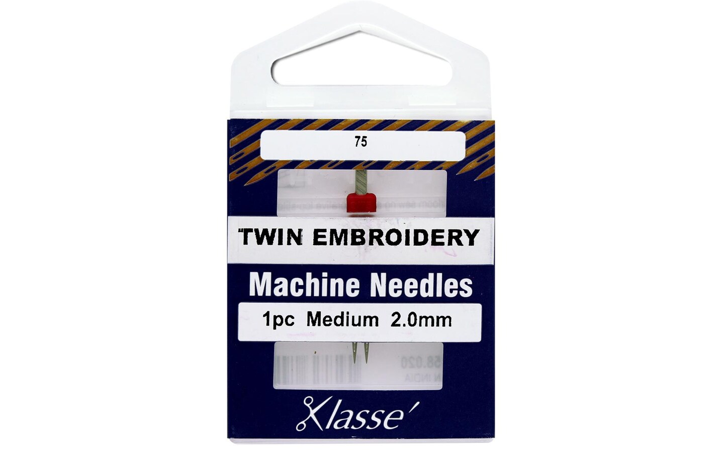 Klasse Mach Needle Twin Embroidery 2 0mm 75 1pc Michaels