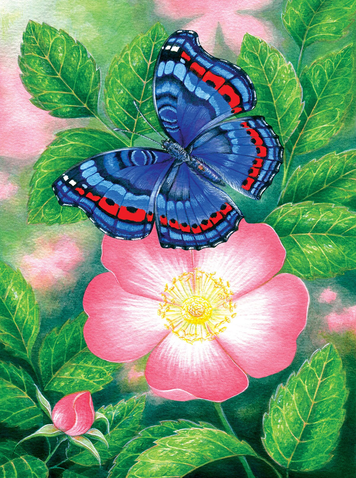 Sunsout Blue Butterfly 1000 pc   Jigsaw Puzzle 48218
