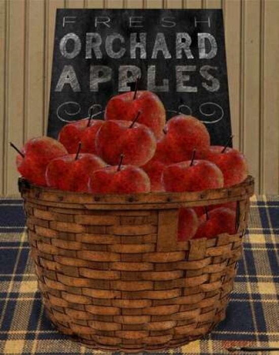 Orchard Apples Poster Print by Beth Albert - Item # VARPDXBA1100