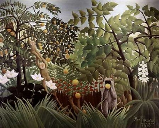 Exotic Landscape Poster Print by Henri Rousseau - Item # VARPDX279884