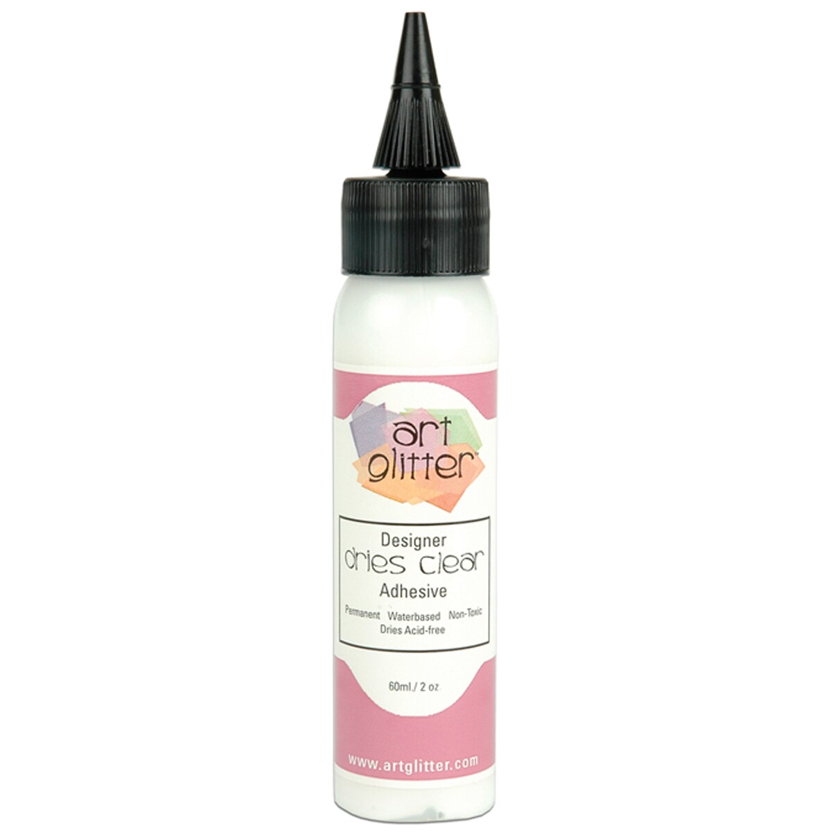 Art Institute Glitter Designer Dries Clear Adhesive-2oz