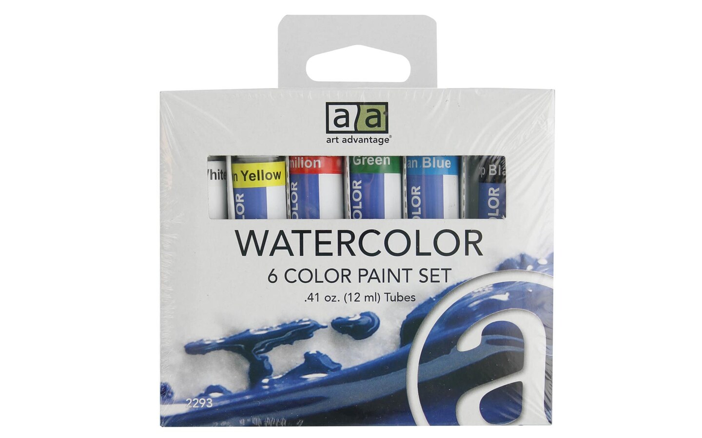 Art Advantage Paint Set 12ml Watercolor 6 Color
