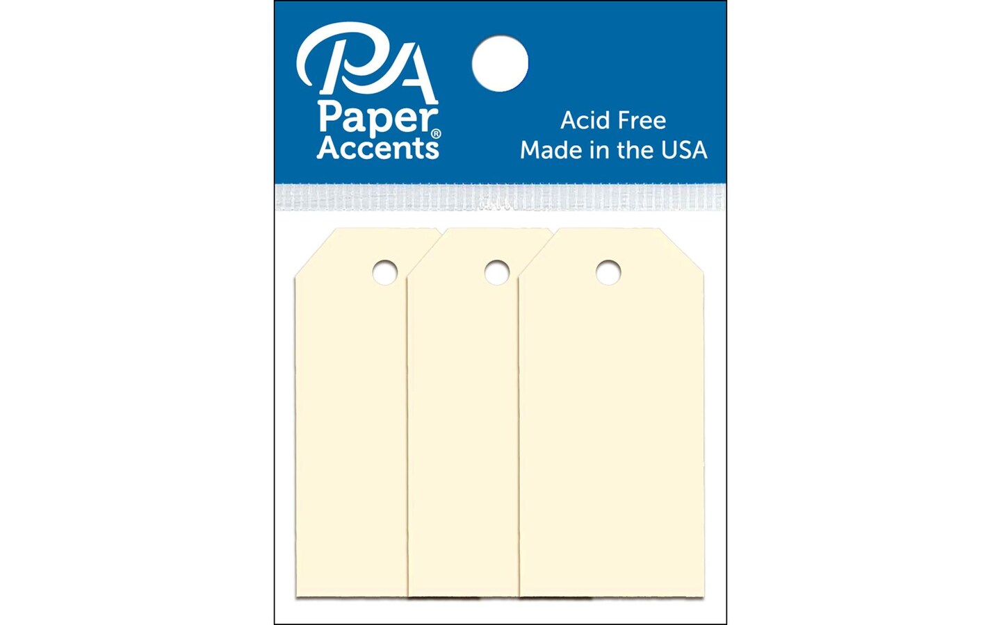 Craft Tags 0.875x1.75 25pc Manila