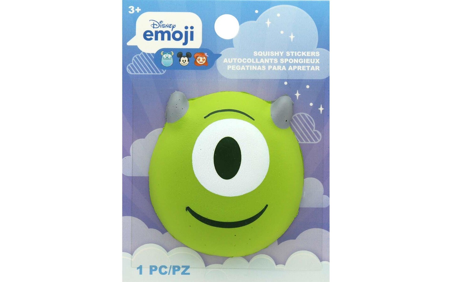 AMC Disney Sticker 3D Squishy Emoji Mike