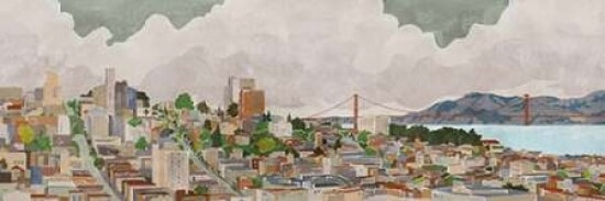 San Francisco Poster Print by PI Galerie