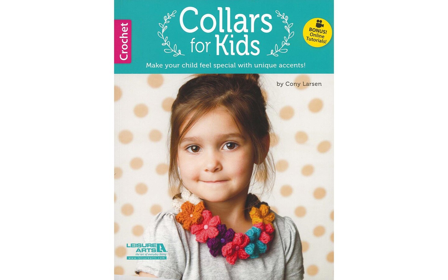 Leisure Arts Learn to Crochet For Kids Crochet Book