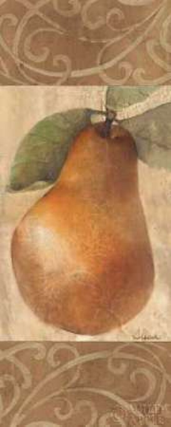 Patterned Pear Poster Print by Albena Hristova - Item # VARPDX6399