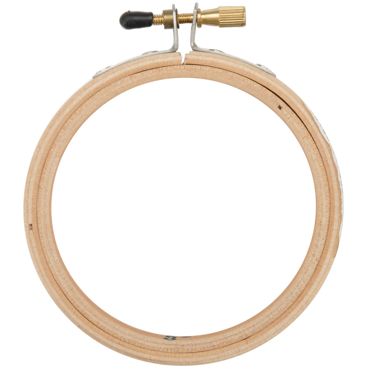Frank A. Edmunds Wood Embroidery Hoop W/Round Edges 3&#x22;-Natural
