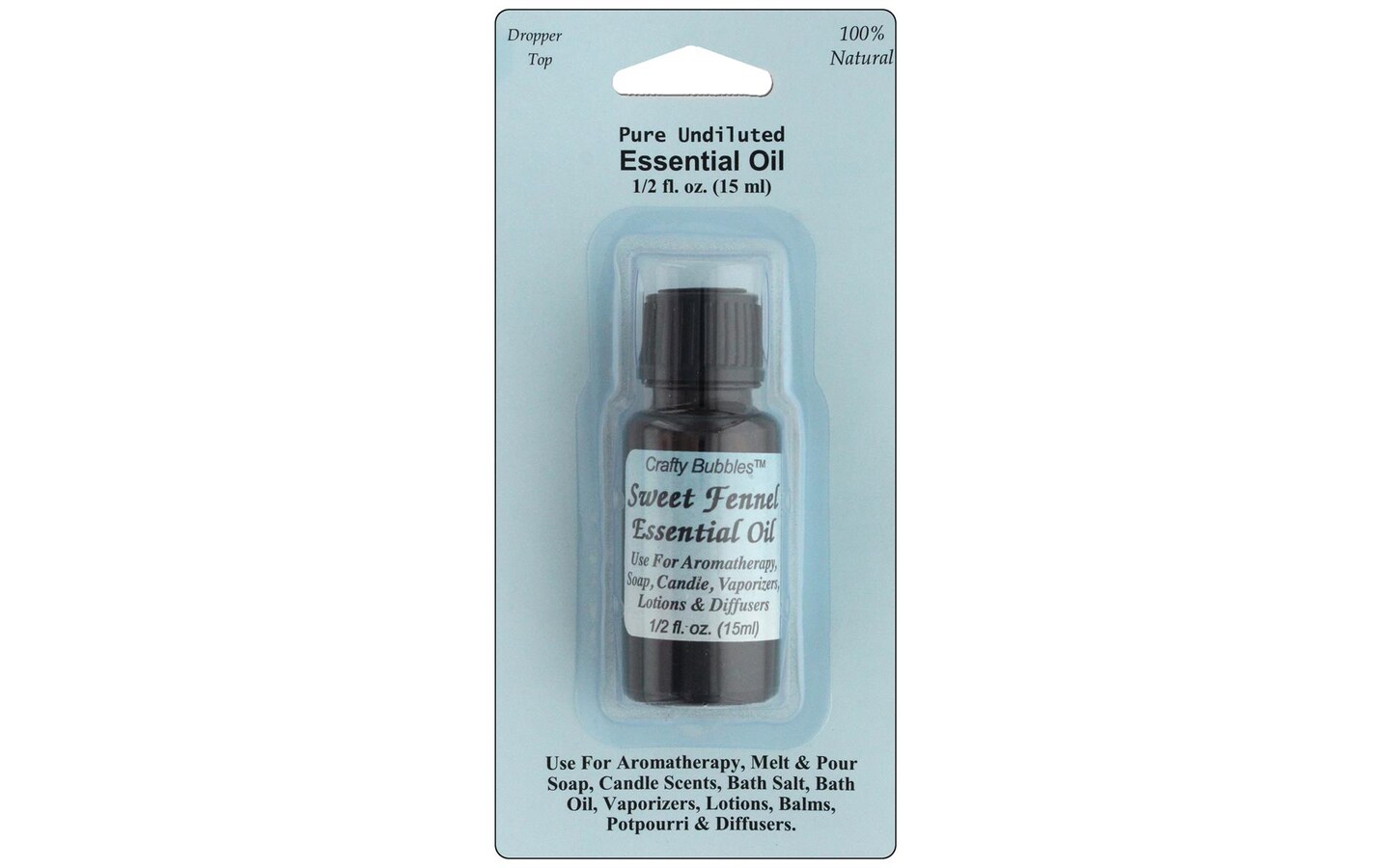 Crafty Bubbles Essential Oil .5oz Sweet Fennel