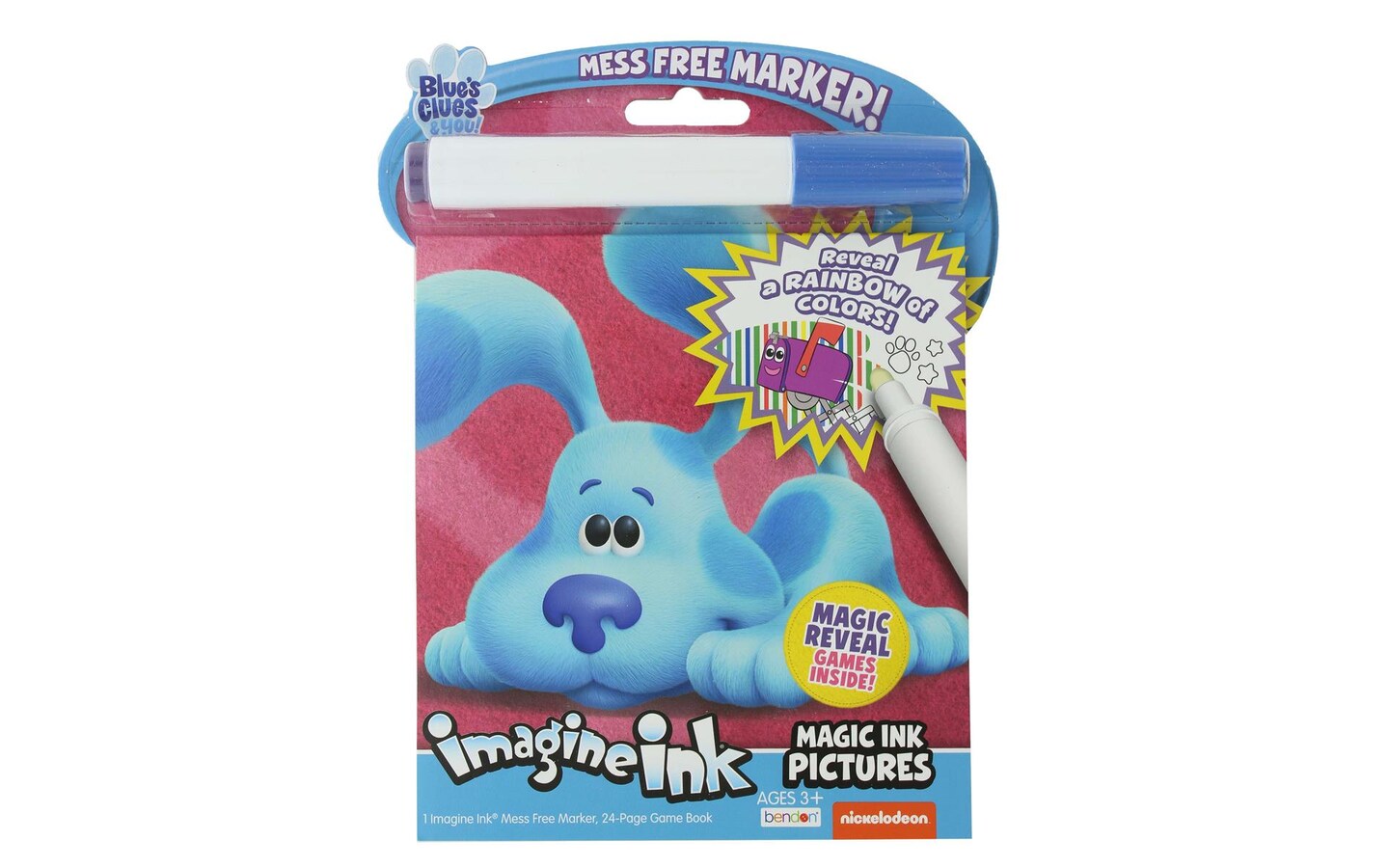 Bendon Magic Ink Pictures Bk Blue&#x27;s Clues &#x26; You