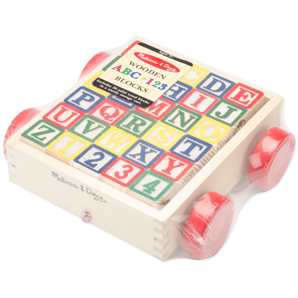 Melissa Doug Classic Abc Block Cart Michaels
