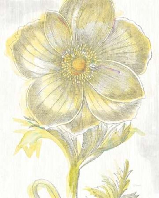 Belle Fleur Yellow II Crop Poster Print by Sue Schlabach - Item # VARPDX18647