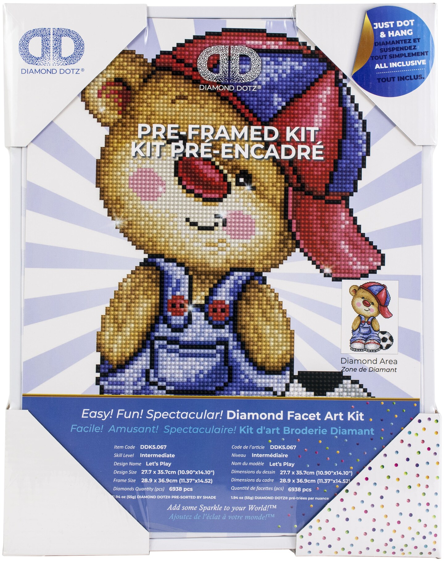 Diamond Dotz Diamond Embroidery Facet Art Kit -Mickey Mouse 